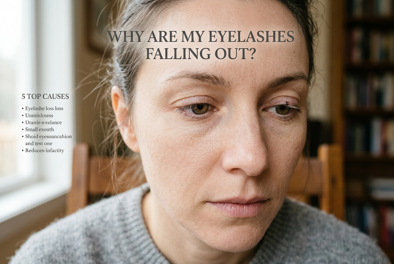 an eyelash with lash loss problem