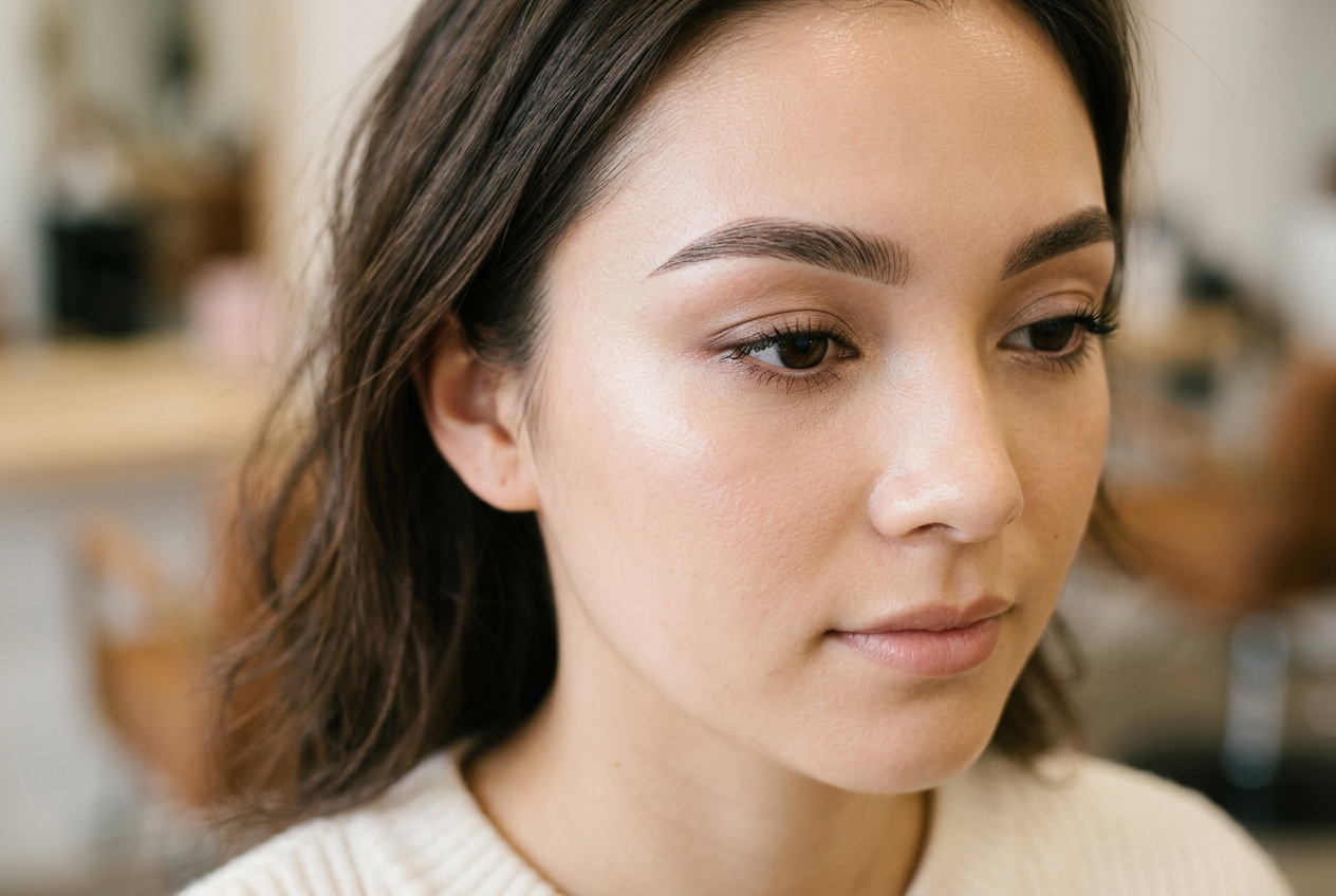 Diagonal Eyebrows
