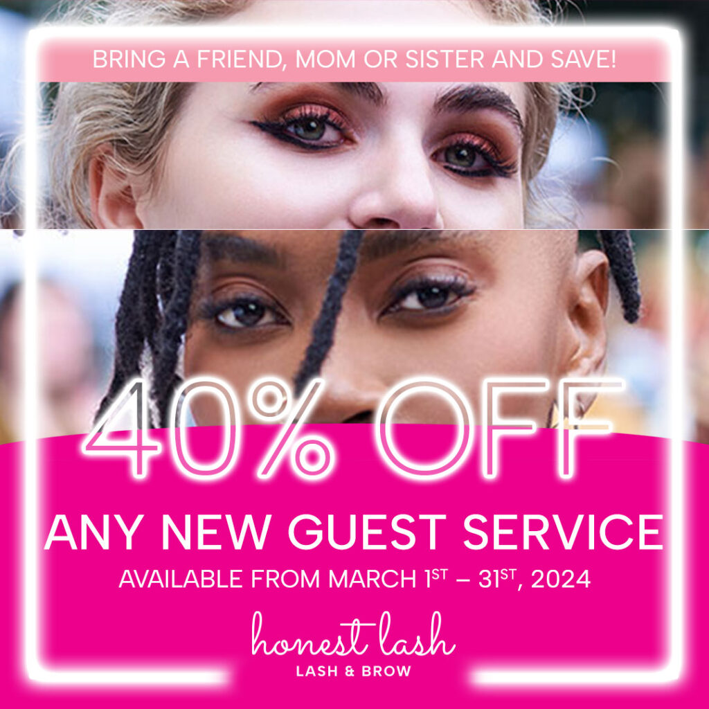 40% OFF Any New Guest Service